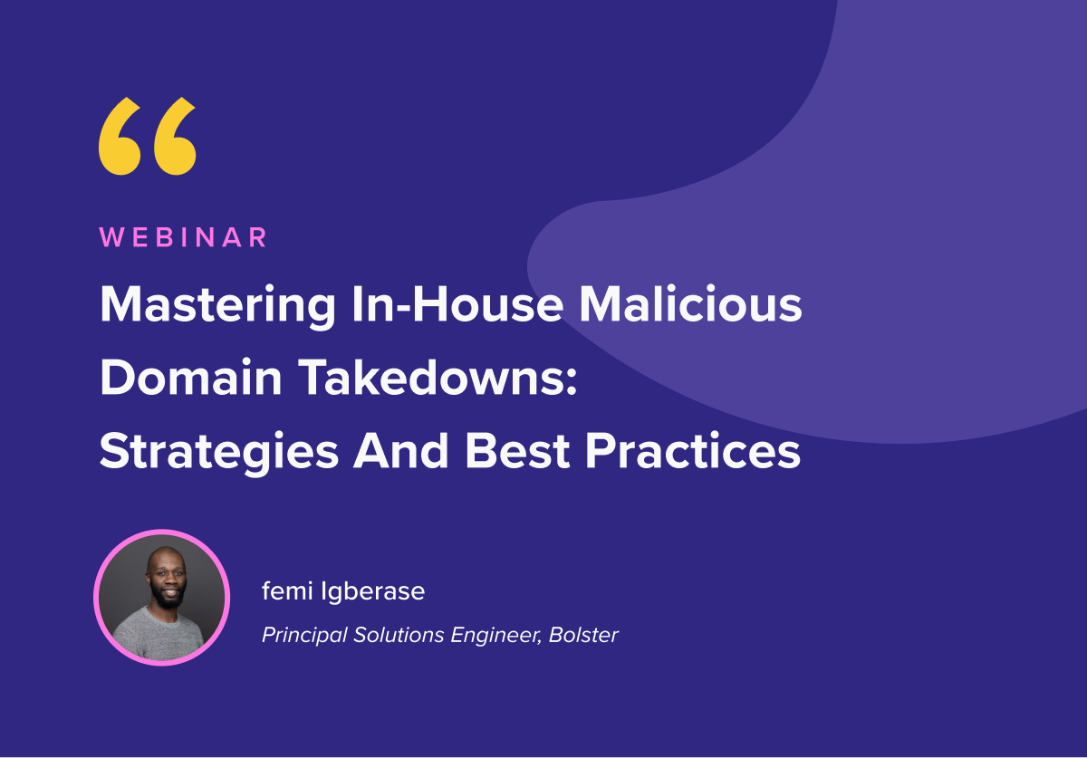 Mastering In-House Malicious Domain Takedowns: Strategies and Best Practices